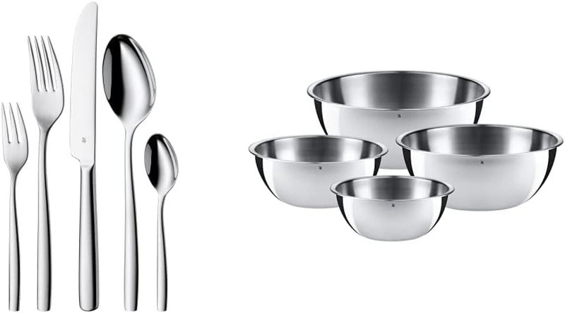 WMF Palma Cutlery Set for 6 People – 30-Piece Cromargan Stainless Steel