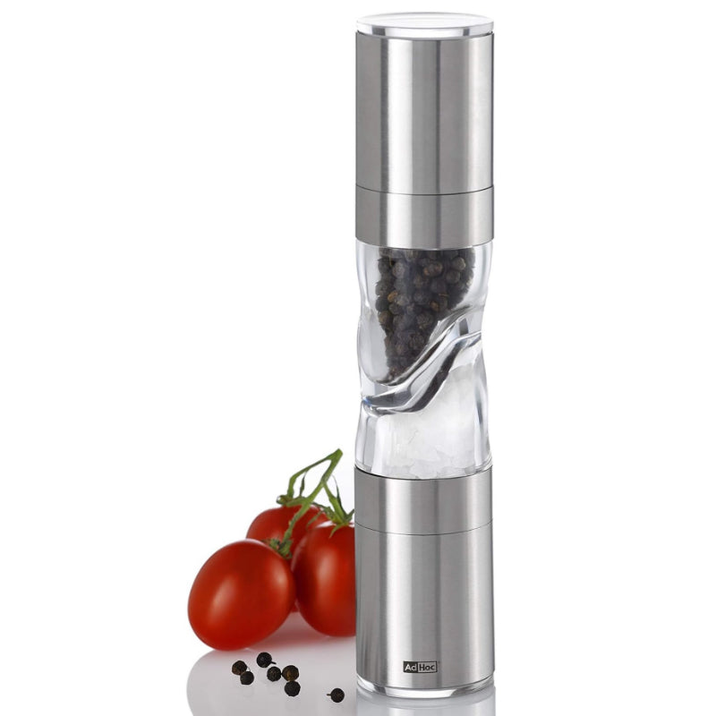 ADHOC MP900 Duomill Pure – Salt & Pepper Mill Dual Ceramic Grinder