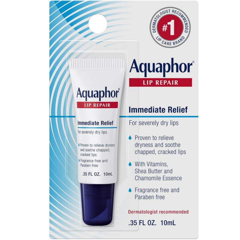 AQUAPHOR Lip Repair Tube – 0.35 oz (Blister Pack)