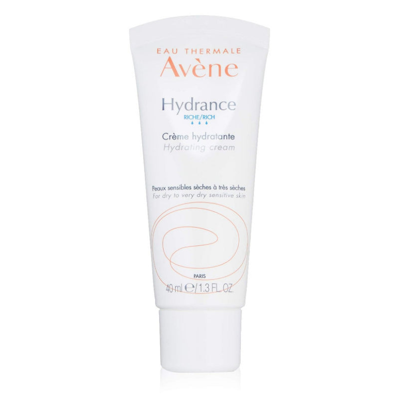 AVENE Hydrance Rich Hydrating Cream 40ml – Intense Moisture for Dry and Sensitive Skin