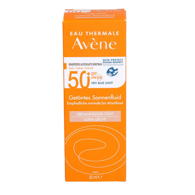 AVENE Tinted Fluid SPF 50+ - 50ml For Sensitive Normal to Combination Skin