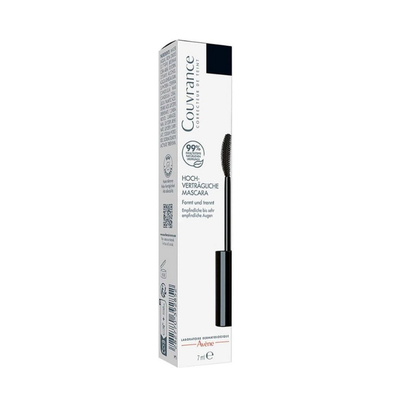 COUVRANCE High Tolerance Mascara – Black, 1 Stick