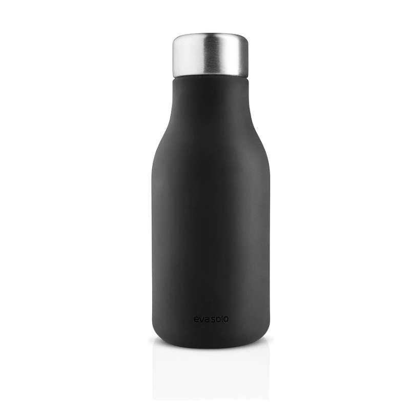 EVA SOLO Squeeze Soap Dispenser Soft Silicone Black