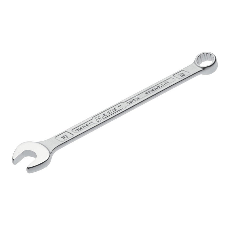 HAZET 600N-10 Combination Wrench – 10mm Extra-Sturdy Shaft