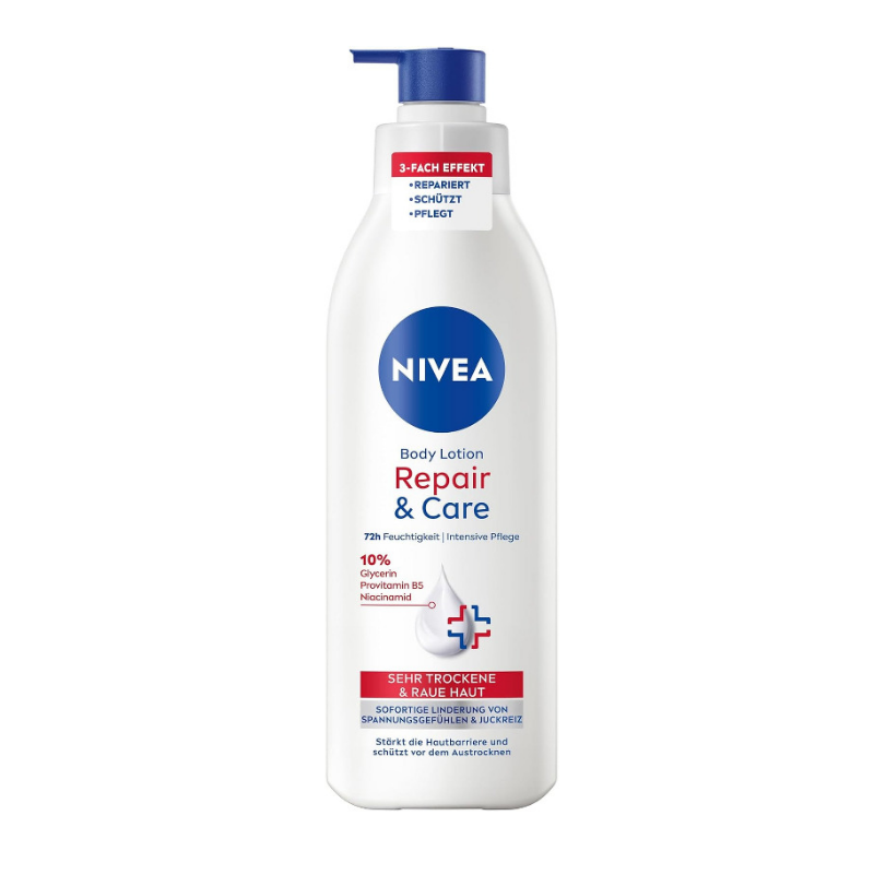 NIVEA Repair & Care Body Lotion 250ml Deep Moisture for Very Dry Skin