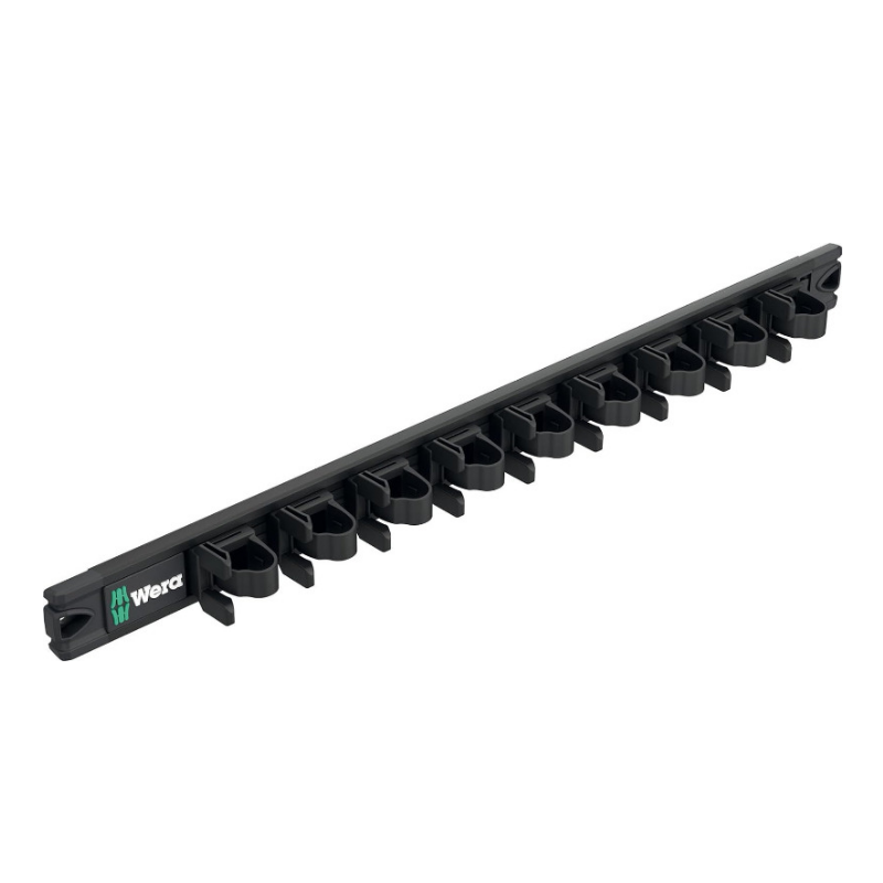 WERA 9611 Magnetic Tool Rail Holds up to 9 Kraftform Screwdrivers 05136414001