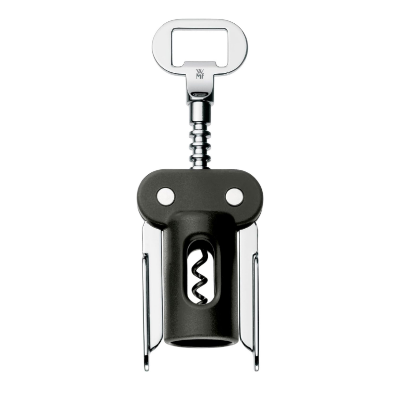 WMF Clever&More Corkscrew Wine Opener – 20 cm With Foil Cutter and Bottle Opener