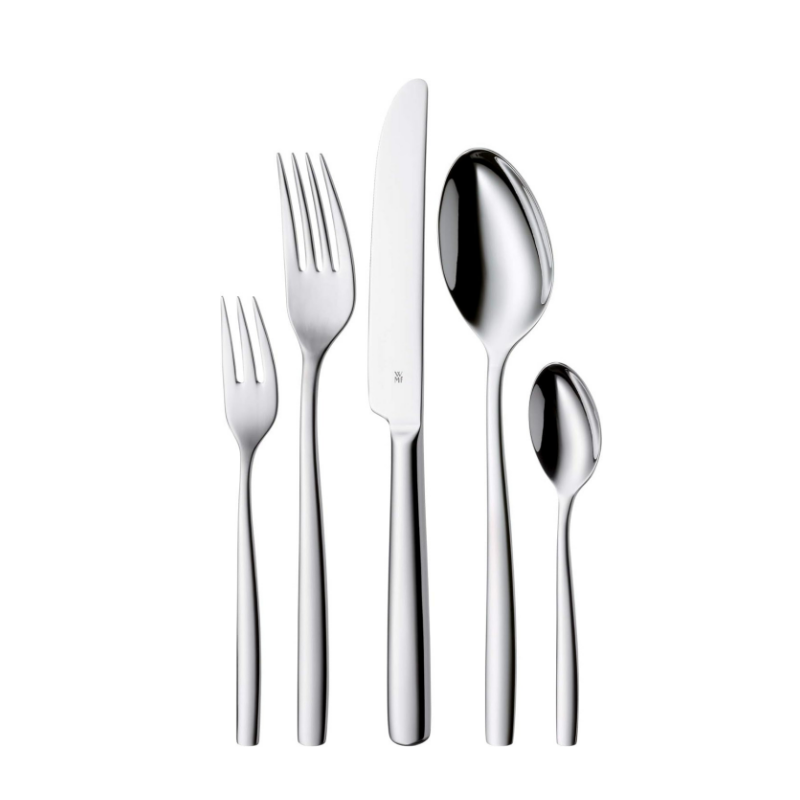 WMF Palma Cutlery Set – 60-Piece for 12 People Polished Cromargan Stainless Steel
