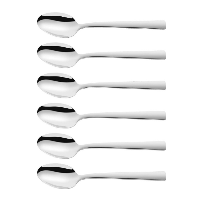ZWILLING Dinner Espresso Spoon Set – 6 Pieces Stainless Steel