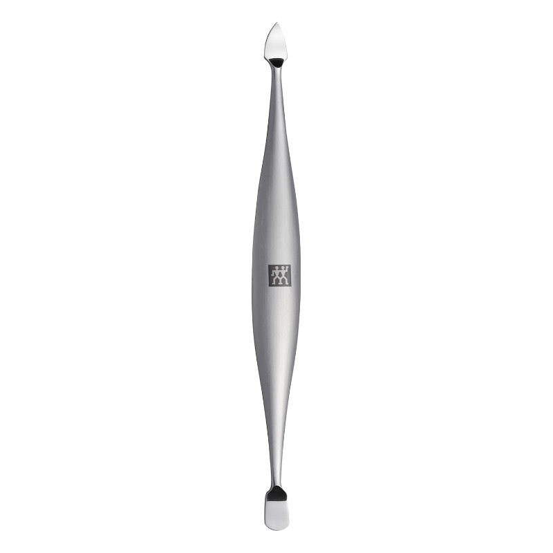 ZWILLING Premium Cuticle Pusher & Nail Cleaner 125mm Double-Ended
