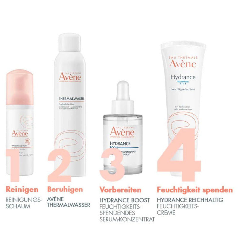 AVENE Hydrance Rich Hydrating Cream Intense Moisture for Dry and Sensitive Skin