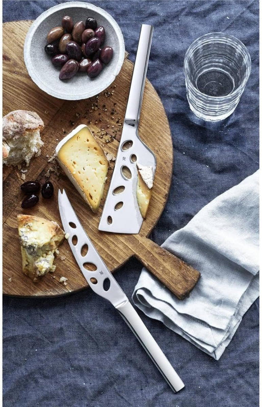 WMF Nuova Cheese Knife Set – 2-Pieces for Soft & Hard Cheese