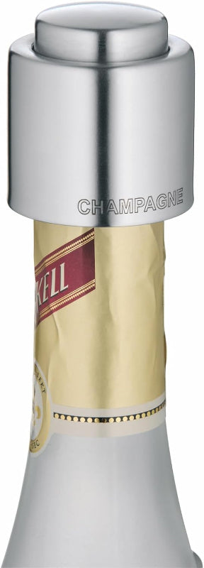 WMF Clever&More Champagne Stopper – 3.5 cm Leakproof Sparkling Wine Bottle Closure