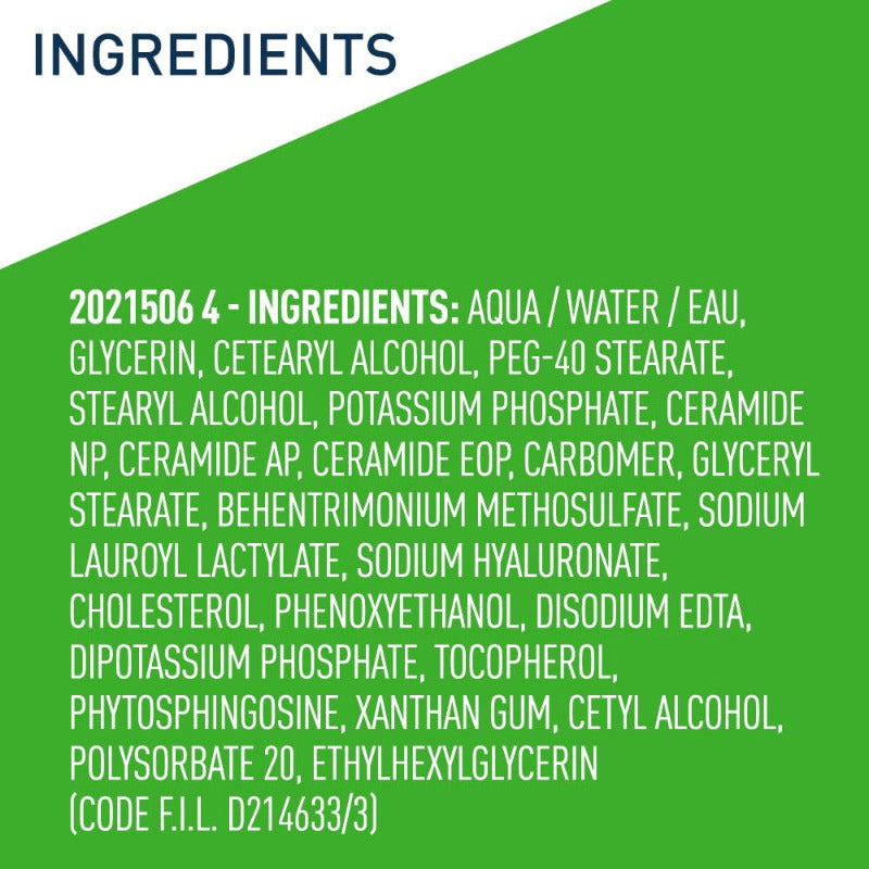 Cerave Reinigungslotion Mit Pumpspender, Reinigungscreme Für Gesicht Und Körper, Mit Hyaluron Und 3 Essenziellen Ceramiden, Geeignet Bei Neurodermitis, 473 Ml
