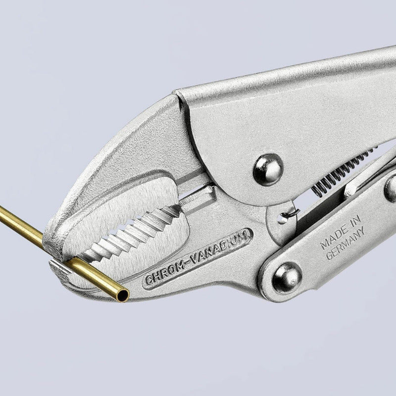 KNIPEX 250 mm Zinc-Plated Grip Pliers (41 04 250)