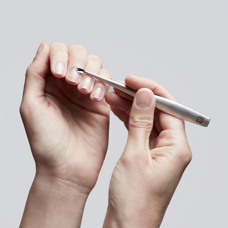 ZWILLING Premium Cuticle Knife with V-Blade – 125 mm | Stainless Steel, Matte Silver