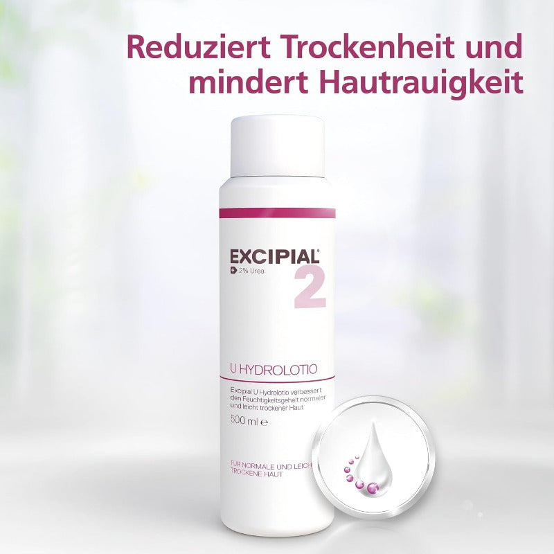EXCIPIAL U Hydrolotion 2% Urea – 500ml | Daily Moisture Therapy for Dry Skin