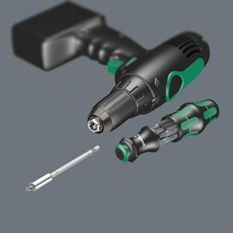 WERA 899/4/1 S Universal Bit Holder – 1/4" Drive 300 mm Length