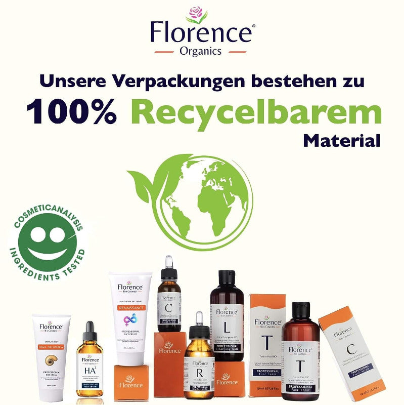 60Ml Bio Hyaluron Serum Mit Vitamin C, E. Hochkonzentriert Anti-Falten, Anti-Aging & Dunkle-Flecken. Hyaluronsäure-Gesichtsserum, Ideal Als Augenkonturcreme. Dermaroller Essence. Vegane Naturkosmetik