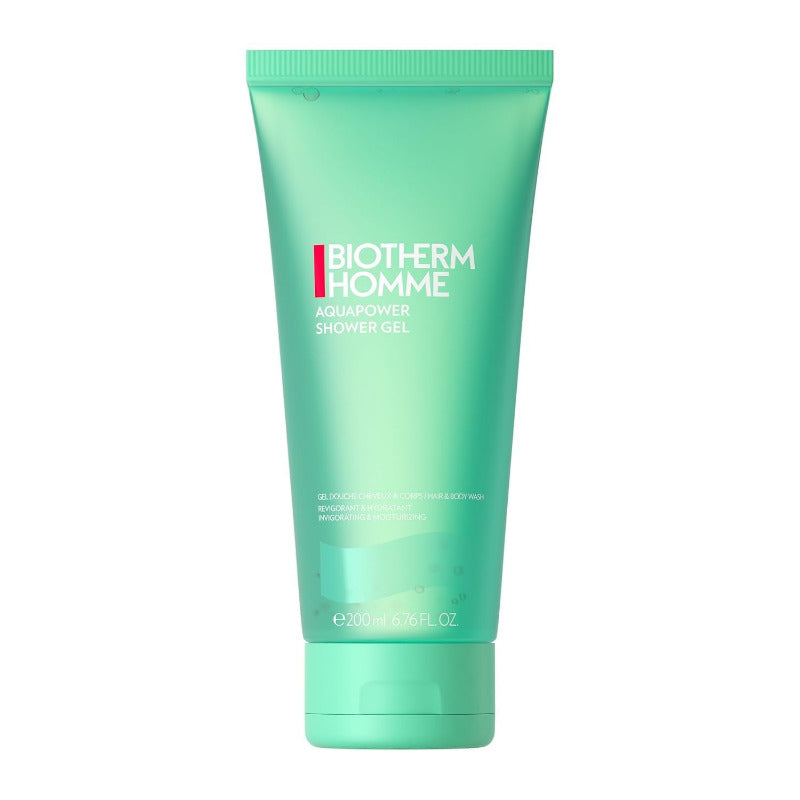 Biotherm Homme Pflege-Set Mit Day Control 72H Deo Roll-On 75 Ml & Aquapower Shower Gel 200 Ml, Langnhaltender Schutz Und Erfrischende Körperpflege Für Männer