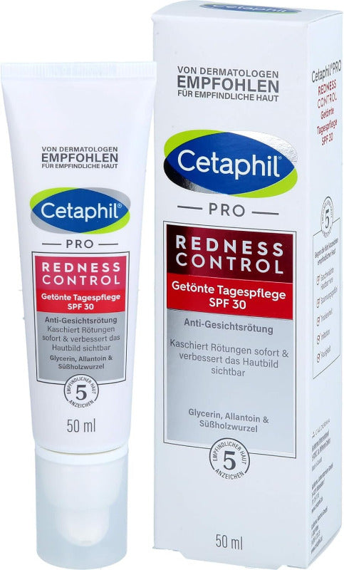 CETAPHIL RednessControl Tinted Day Cream SPF 30 – Even Tone & UV Protection