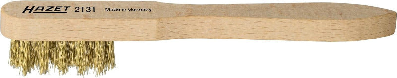 HAZET Bremssattelbürste 4968-2 I Schmale Ausführung, Kunststoff-Griff Mit Aufhängebohrung I Zum Entfernen Von Hartnäckigem Bremsstaub Und Schmutz Im Scheibenbremssattel