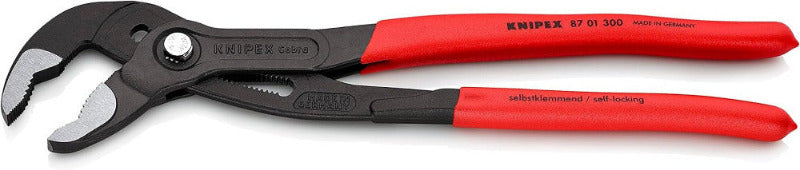 KNIPEX Cobra® 3-Piece Water Pump Pliers Set – Self-Locking, Adjustable, Durable (150mm to 300mm)