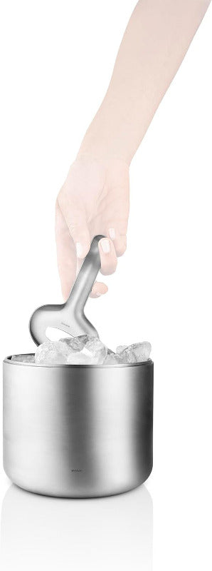 EVA SOLO Liquid Lounge Insulated Ice Bucket with Scoop – Brushed Stainless Steel