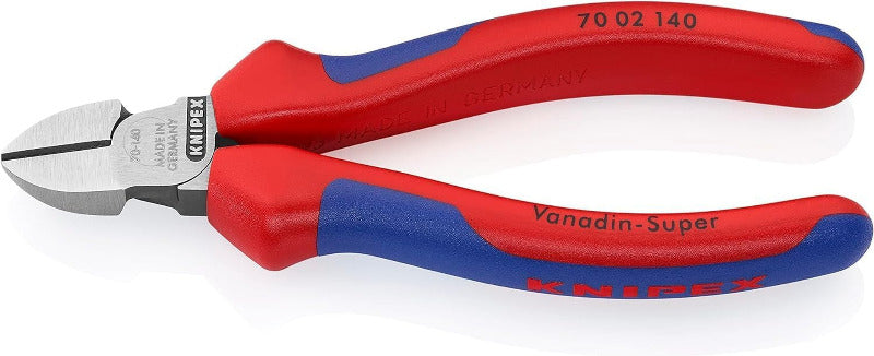 KNIPEX 70 02 160 Side Cutter with Comfort Grips – 160mm Black Atramentized