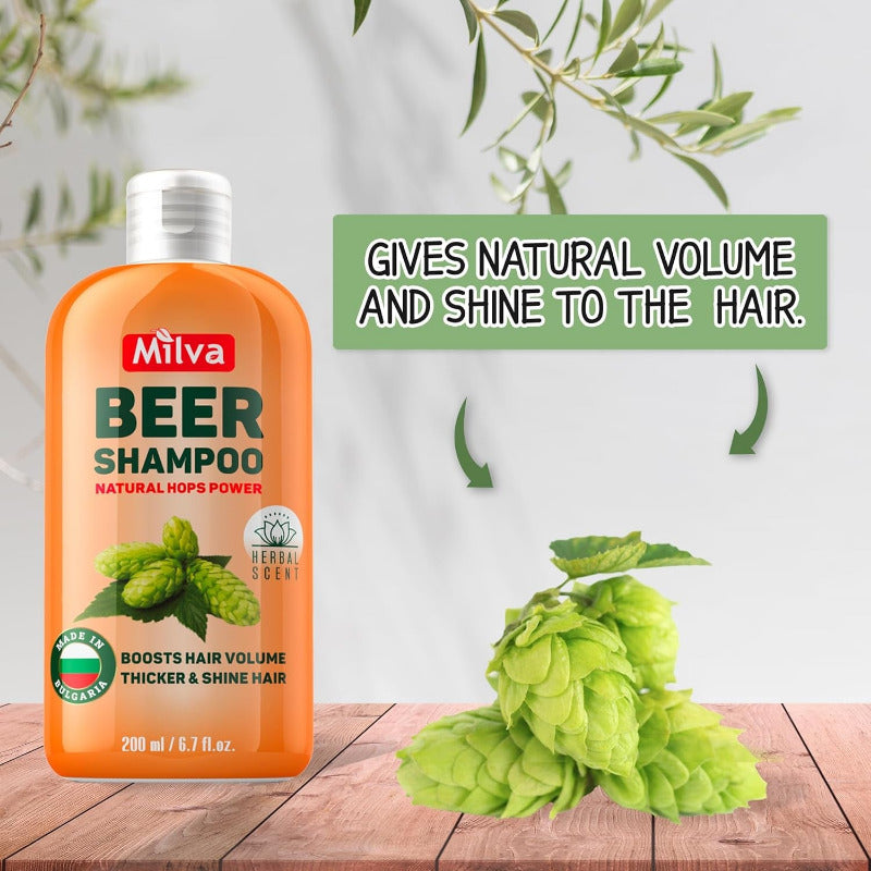 MILVA Beer Shampoo 200ml