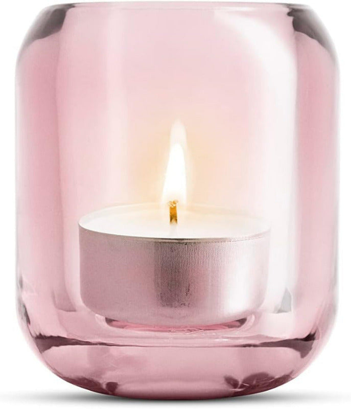 EVA SOLO Acorn Glass Tealight Holders Grape Set of 2 Elegant Mood Lights