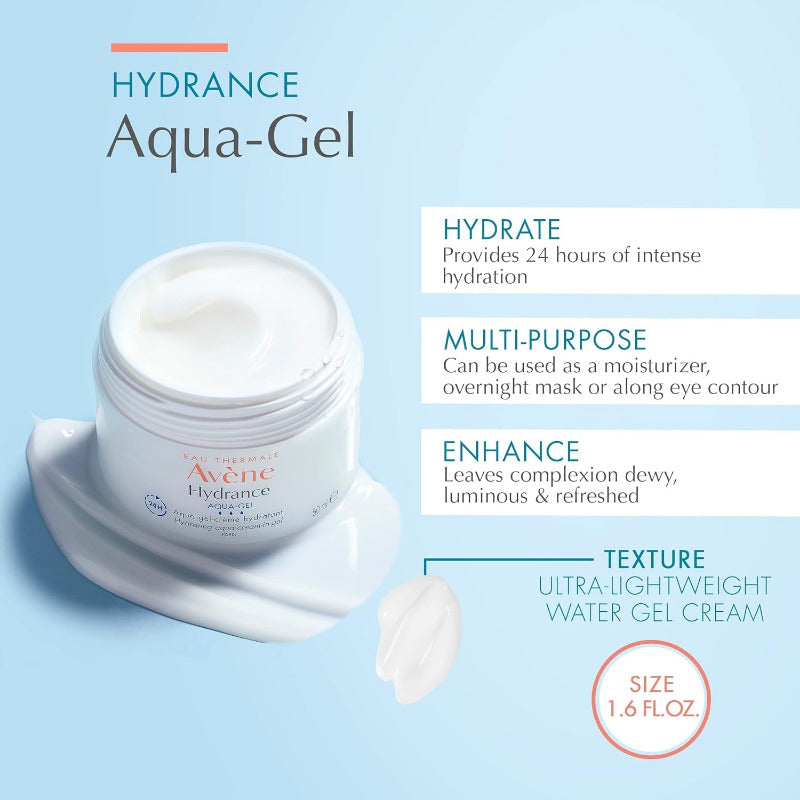 Avène Hydrance Aqua Gel-Creme, 50 Ml