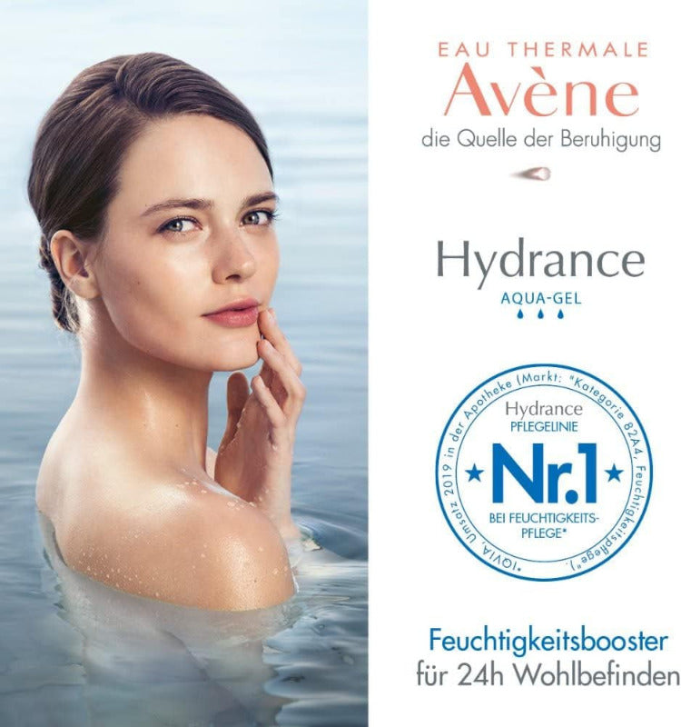 Avène Eau Thermale Hydrance Feuchtigkeitsspendende Aqua Gel-Creme,50Ml