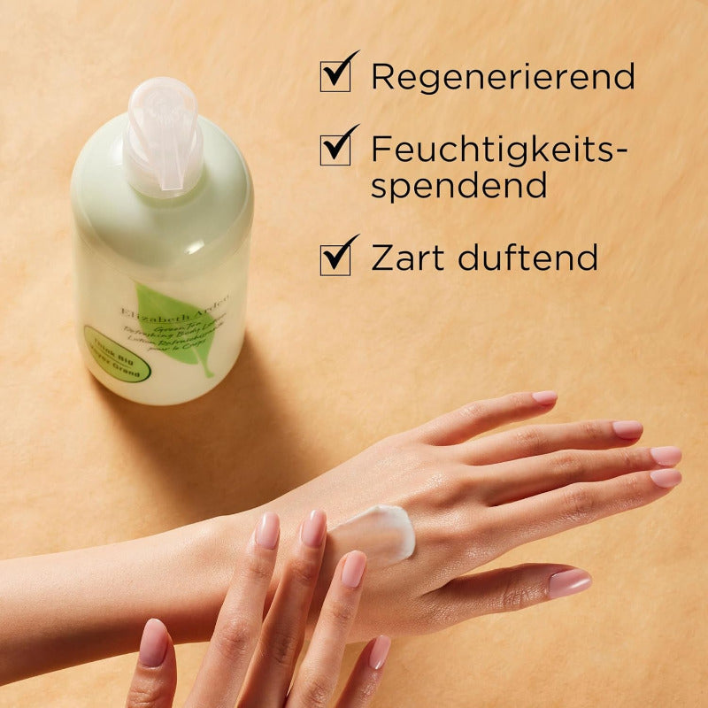 Elizabeth Arden - Green Tea, Erfrischende Körperlotion Mit Grüntee-Extrakt-Duft, Feuchtigkeitsspendend Und Regenerierend, Belebt Die Sinne, Seidig Glatte Haut