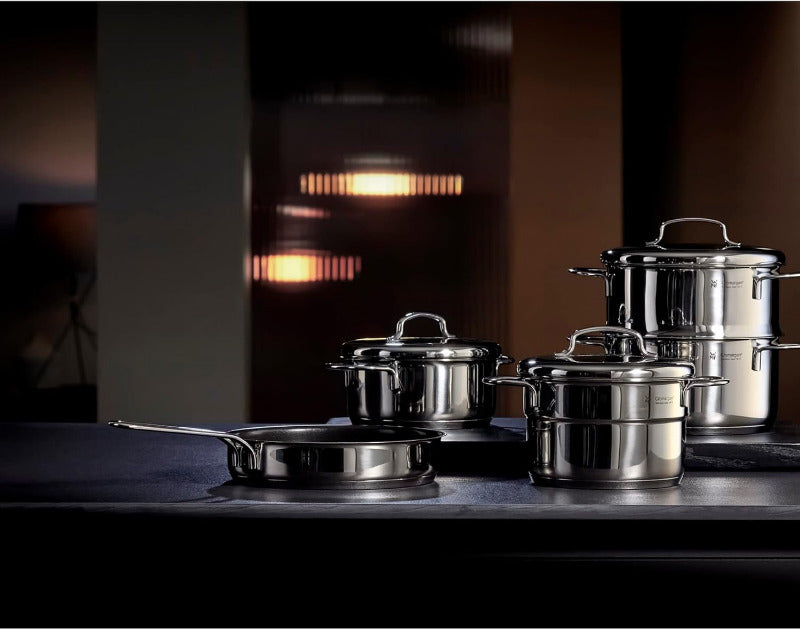 WMF Mini Steamer Pot 16 cm – 1.5L Cromargan® Stainless Steel