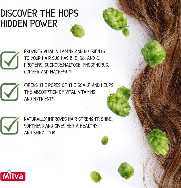 MILVA Beer Shampoo 200ml