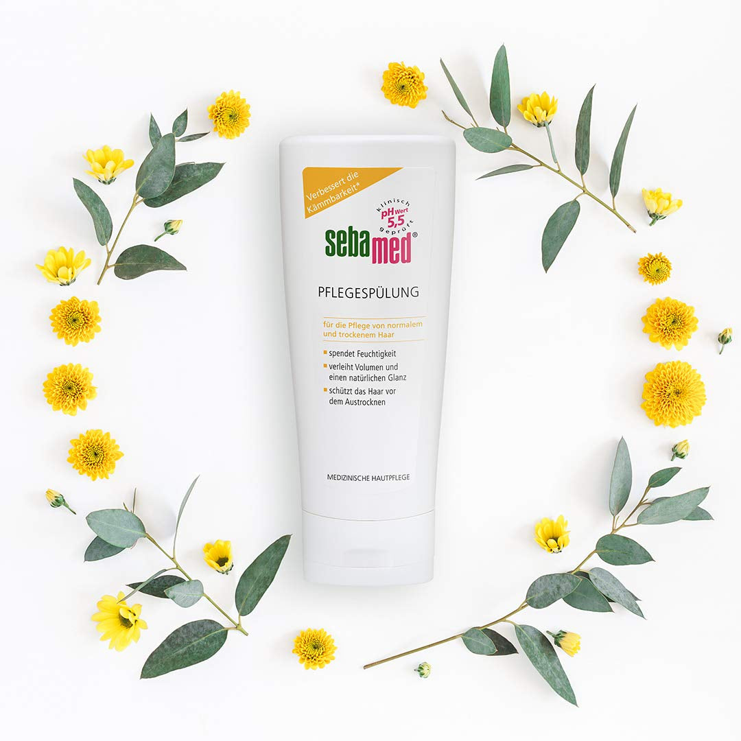 Sebamed Pflegespülung 200 Ml, Für Die Tägliche Pflege Empfindlicher Kopfhaut, Das Haar Sieht Gesünder Und Gepflegter Aus