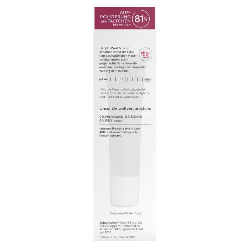 SEBAMED Anti-Aging Augencreme Q10, Augenpflege Mit Hyaluronsäure & Phyto-Peptiden, Gegen Falten Und Augenringe, Für Männer Und Frauen, Faltenglättung Bei 81%* Bestätigt