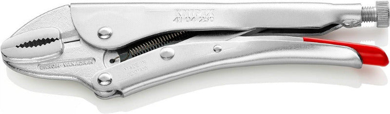 KNIPEX 250 mm Zinc-Plated Grip Pliers (41 04 250)