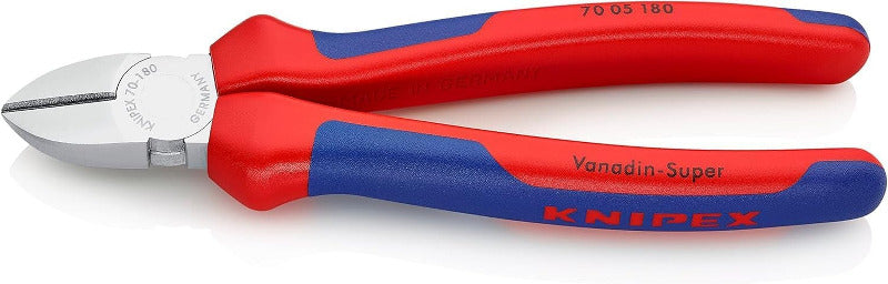 KNIPEX 70 02 160 Side Cutter with Comfort Grips – 160mm Black Atramentized