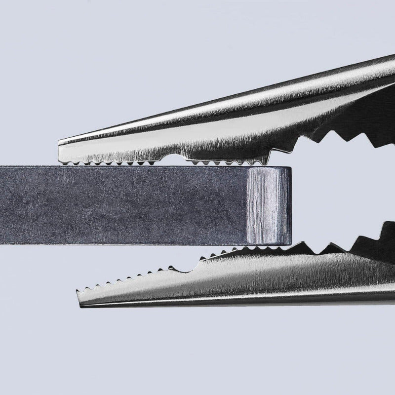 KNIPEX 08 25 145 SB Needle Nose Combination Pliers – 145mm with Comfort Grips & Chrome Finish