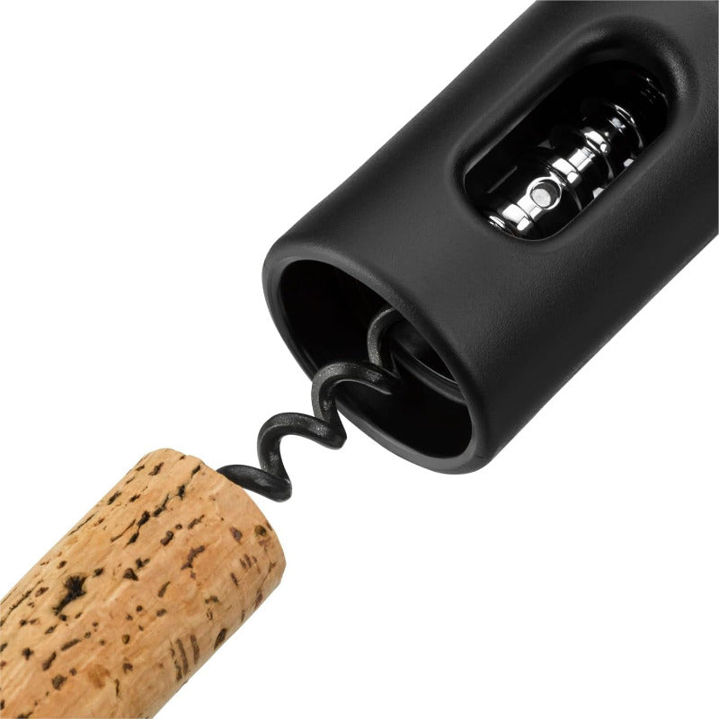 WMF Clever&More Corkscrew Wine Opener – 20 cm With Foil Cutter and Bottle Opener
