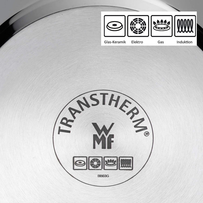 WMF Mini Stielkasserolle 14Cm, Klein, Ohne Deckel, Kleiner Topf, Kasserolle Induktion 0,9L, Cromargan Edelstahl, Stapelbar, Für Kleine Portionen, Singlehaushalt
