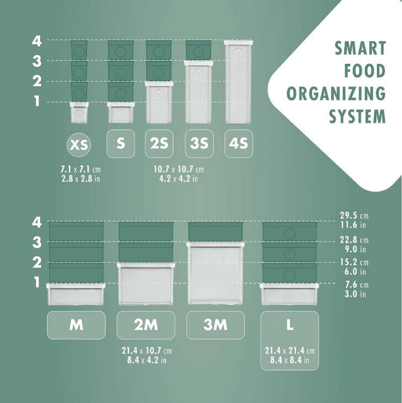 ZWILLING FRESH & SAVE CUBE Set – Size S, 6-Piece Smart Storage System