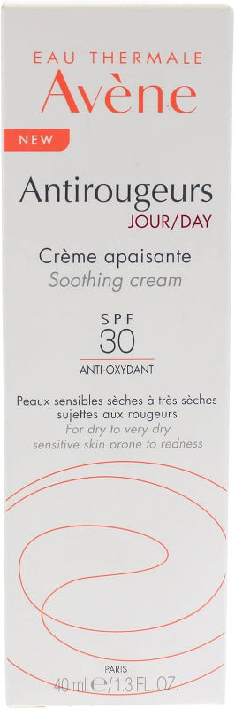 Avène Antirougeurs Tag Beruhigende Creme SPF 30, 100 G Sheabutter