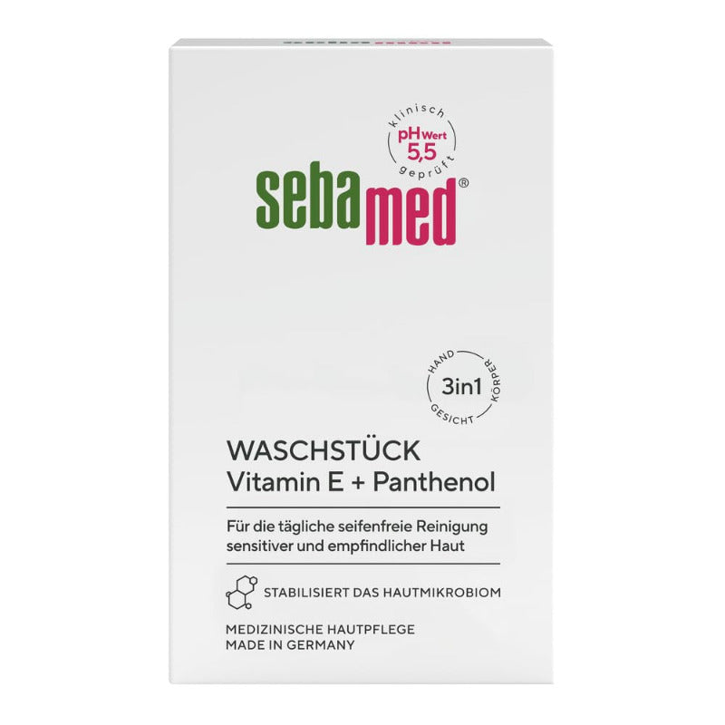 SEBAMED Soap-Free Cleansing Bar 100g - for Sensitive Skin