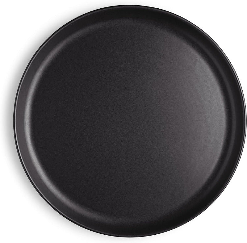 EVA SOLO Nordic Kitchen Plate Ø21cm Black Everyday Elegance in Stoneware