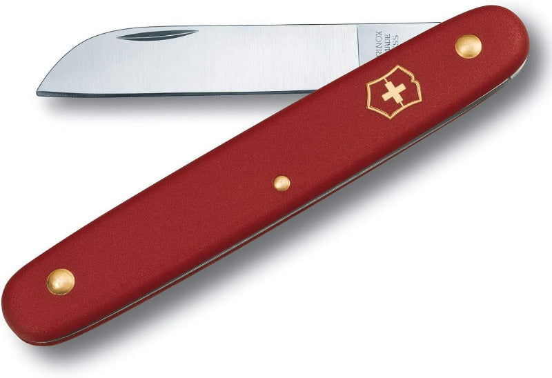 Victorinox Flower Knife – Red | Garden & Florist Knife for Precision Cutting
