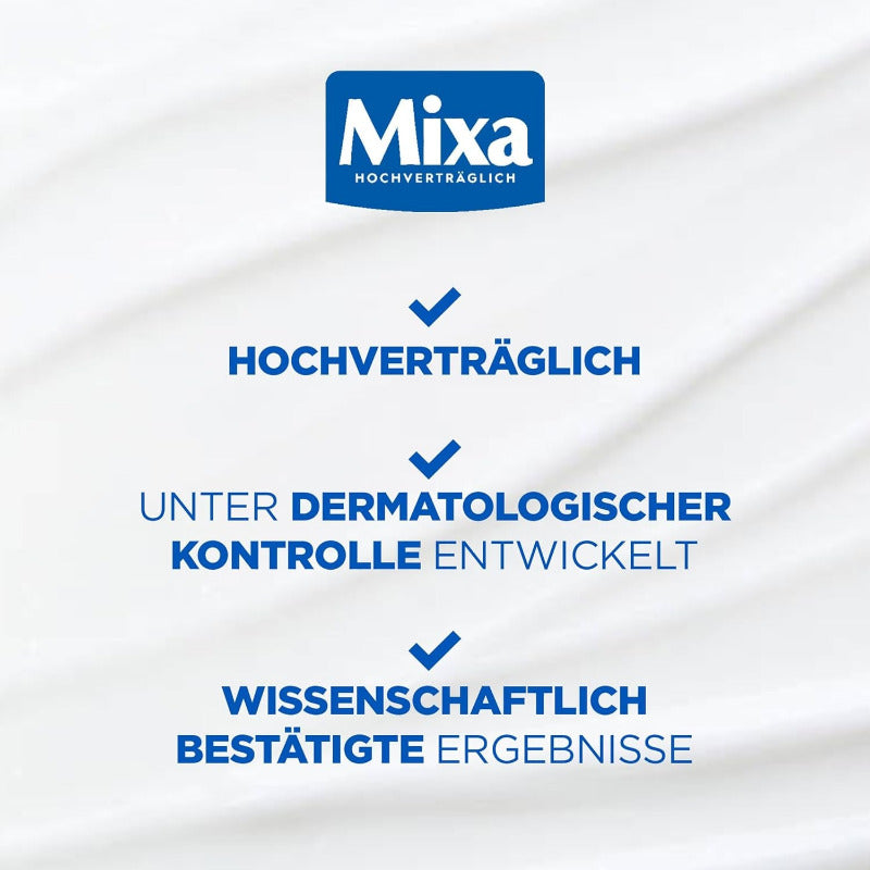 Mixa Urea Hauterneuernde Creme Mit Urea & Niacinamide, Für Trockene Und Raue Und Unebene Haut, Repariert Und Glättet, Feuchtigkeitspflege Für Den Körper, Hände Und Gesicht, Urea Cica Repair+, 400 Ml