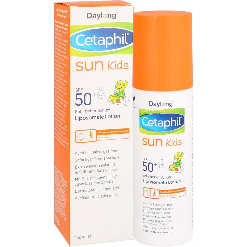 CETAPHIL Sun Daylong Kids SPF 50+ Liposomale Lot. 150 Ml